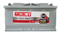 АВТОМОБИЛЬНЫЙ АККУМУЛЯТОР MUTLU AGM 95 АЧ 900A ОБР. ПОЛ. (353X175X190) AGM.L5.95.090.A