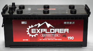 Аккумулятор для грузовой техники Explorer 190Ah 1200A (о.п.)
