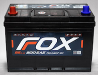 Аккумулятор автомобильный Fox Asia 95Аh 760A (п.п.)