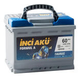 Аккумулятор автомобильный INCI AKU Formul A 60L 540 А прям. пол. 60 Ач (L2 060 054 113)