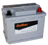 АВТОМОБИЛЬНЫЙ АККУМУЛЯТОР DELKOR EFB 60 АЧ 560A ОБР. ПОЛ. (242X175X190) LN2