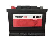Аккумулятор автомобильный Metaco 60Ah 540A (п.п.)