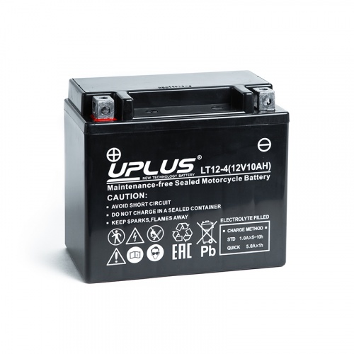Мото аккумулятор Leoch UPLUS Super Start LT12-4 10Ah