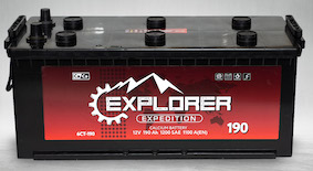Аккумулятор для грузовой техники Explorer 190Ah 1200A (о.п.)