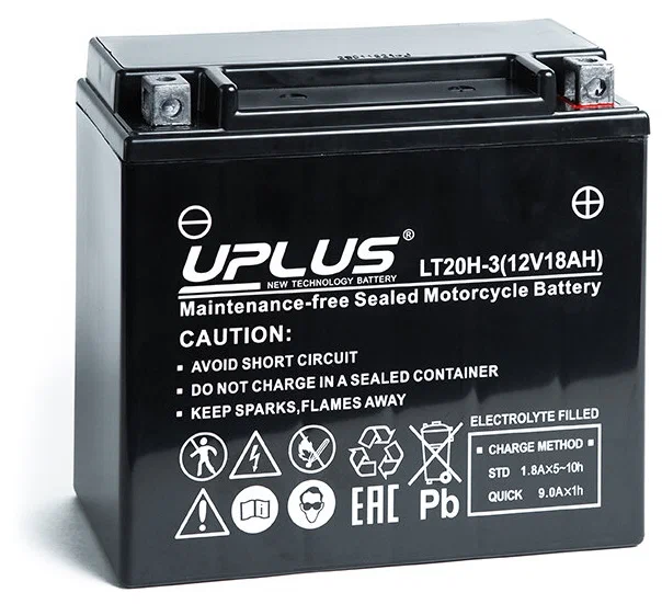 Мото аккумулятор Leoch UPLUS Super Start LT20H-3 18Ah